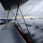 Stampeflug im Herbst